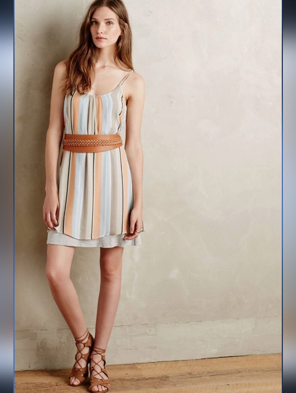 Anthropologie Layered Laurel Dress By Dolan Left Coast